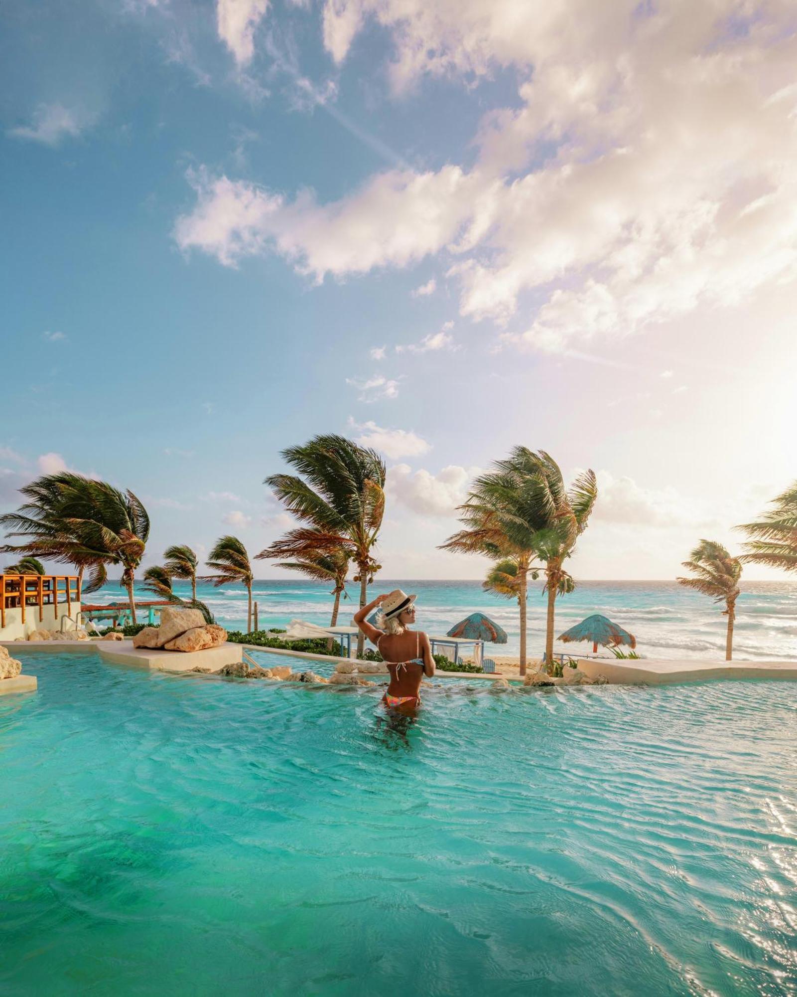 The Pyramid Cancun By Oasis Exterior foto Beach at the Grand at Moon Palace